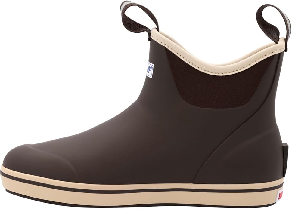 XTRATUF Men’s Chocolate Tan Ankle Deck Boot